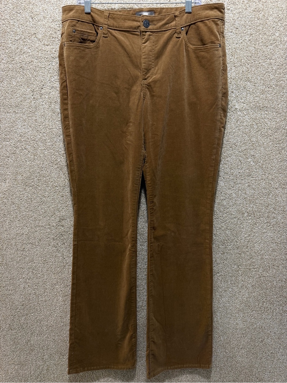 NWT Kut from the Kloth camel Natalie Bootcut Corduroy Pants fall country western